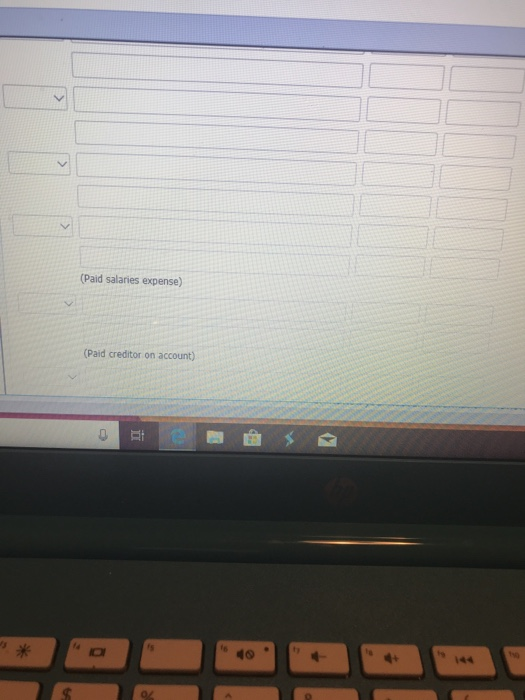 These selected events and transactions occurred during March Mar. 1 Stockholders invested