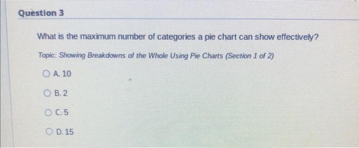 of 5) A. It is a filter for the measures in the