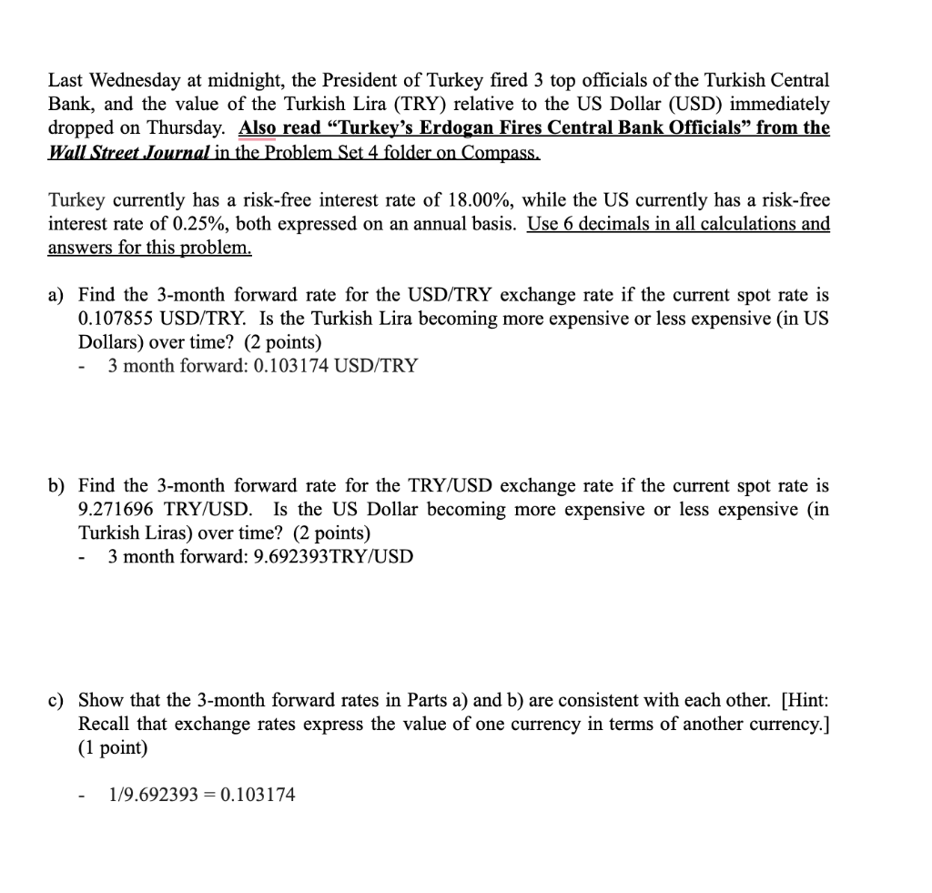 Need help finding cash flow values Last Wednesday at midnight, the