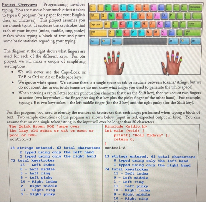  involves typing. You are curious how much effort it takes to