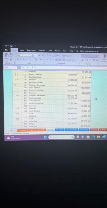 WORXIMPROG - Excel for OverPriced Jeans, Inc. - Transactions - Additional Information