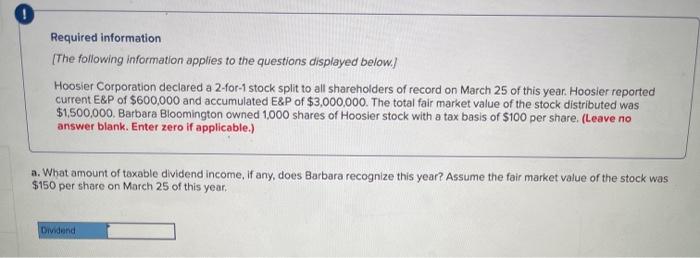  dont solve it, post ot by mistake Required information [The following