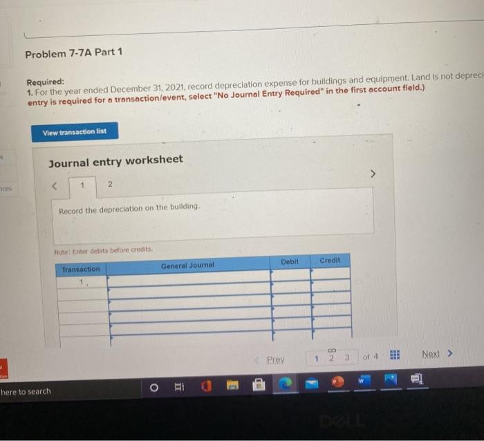 of long-term assets (L07-4, 7-5) [The following information applies to the questions