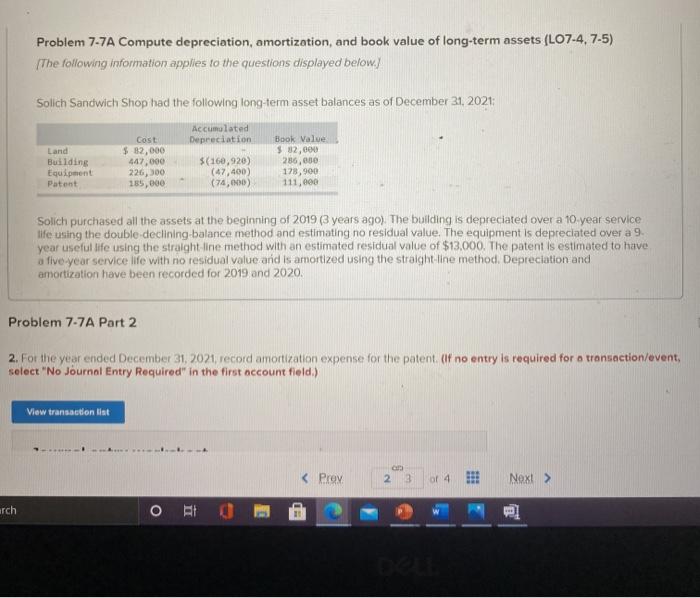 as of December 31, 2021 Land Building Equipment Patent Cost $ 82,00