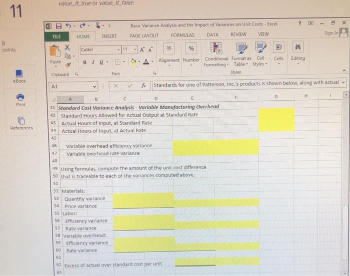 Costs - Excel PAGE LAYOUT FORMULAS DATA REVIEW VIEW Sign In FILE