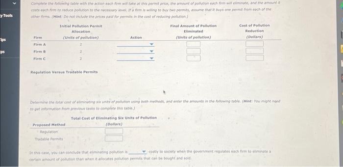 for a total of 12 polliution units. The oovernment can reduce total