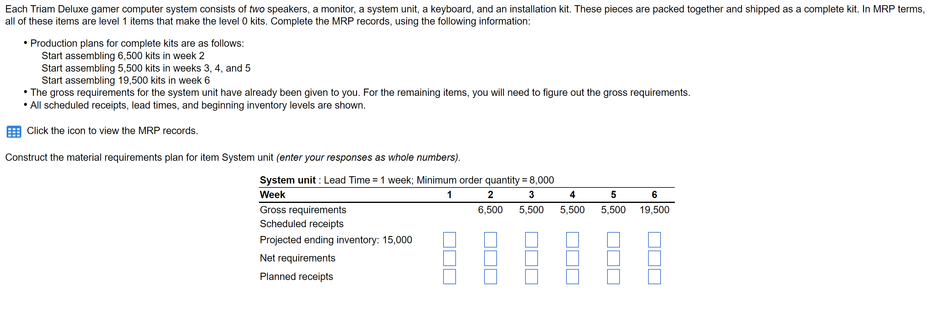 of these items are level 1 items that make the level 0