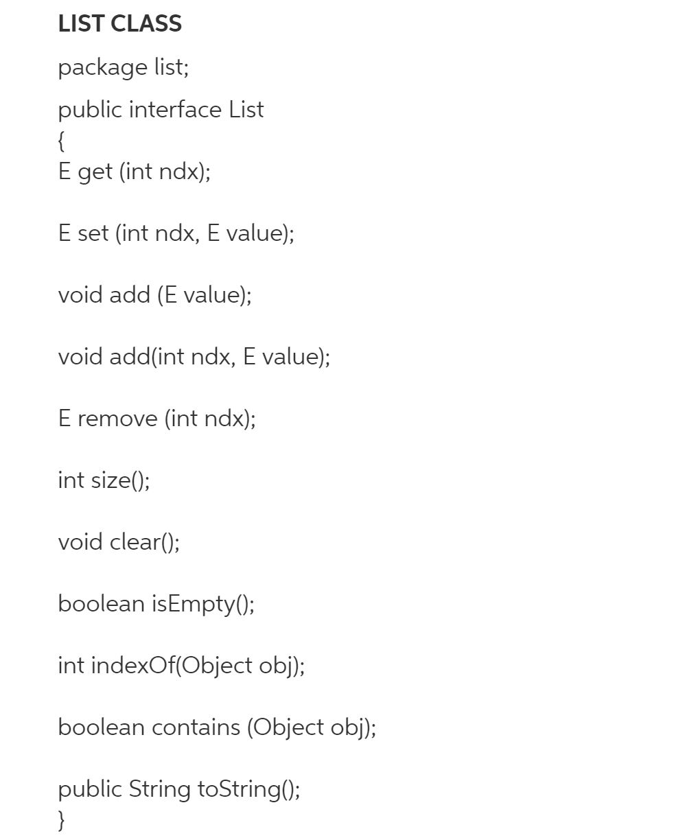 time to implement those methods. Test with DriverLinkedList. 2. (a) The get(int),