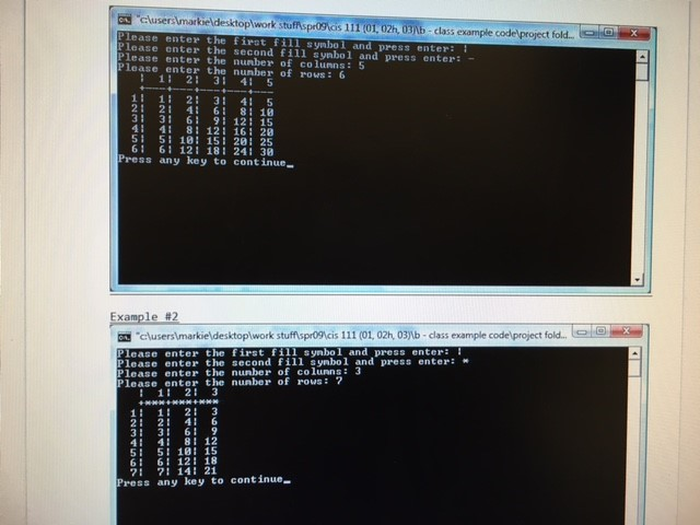 Custom Fill Multiplication Table Overview In this assignment, the student will write