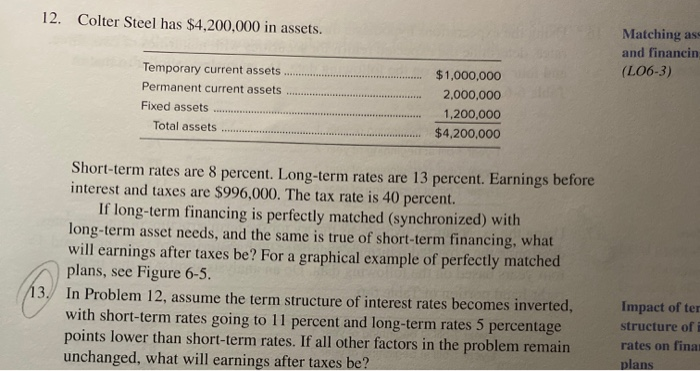 term structure of interest rates, determine the expected return for securities with