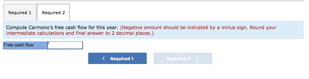Carmono Company follow: This Year Last Year Assets Cash Accounts receivable Inventory