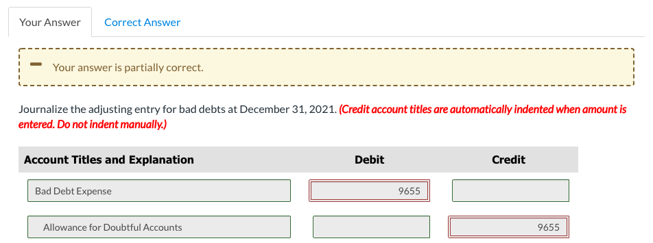 31, 2021. Number of Days Past Due Not Yet Due Customer Over