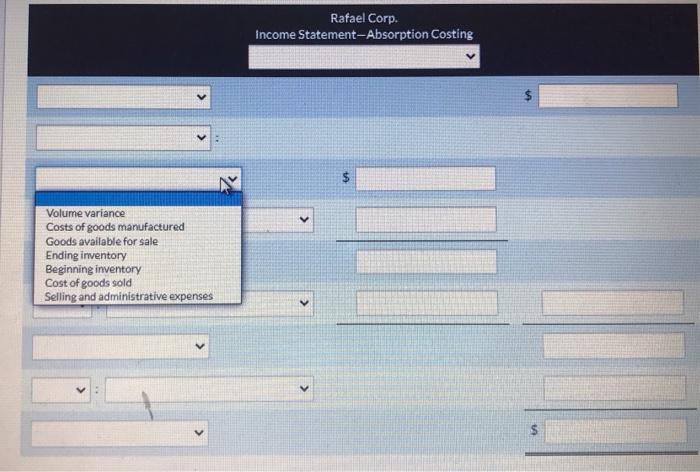 . Solve correctly pls . During 2020, Rafael Corp.produced 49,900 units and