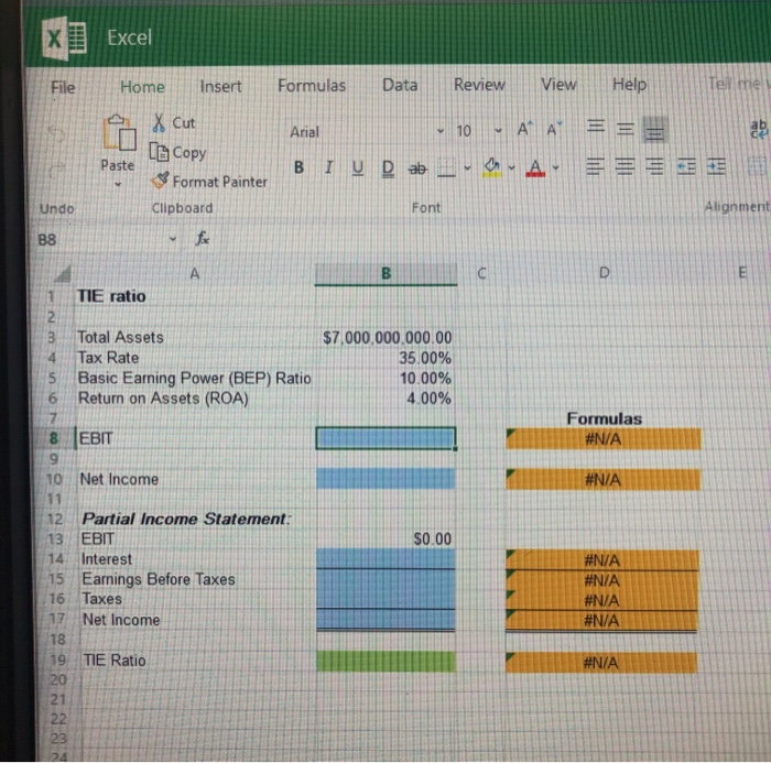  X Excel File Home Insert Formulas Data Review View Help Tellime