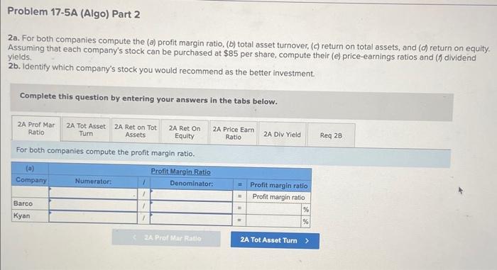 following information applies to the questions displayed below.) Summary information from the