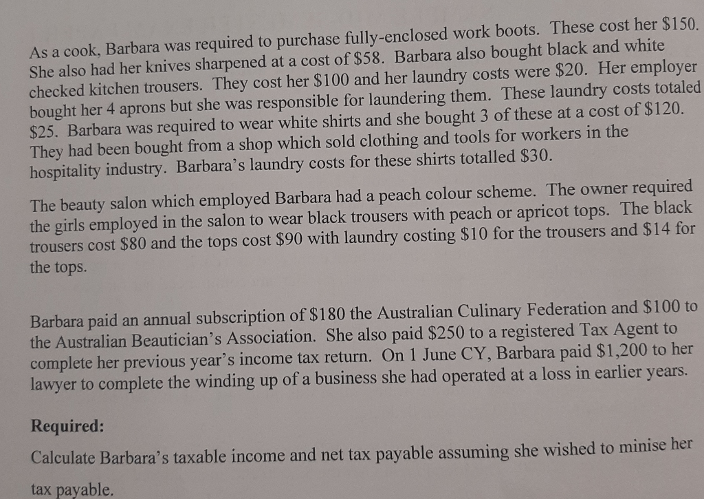 been included in the body of the question. Please note: you MUST