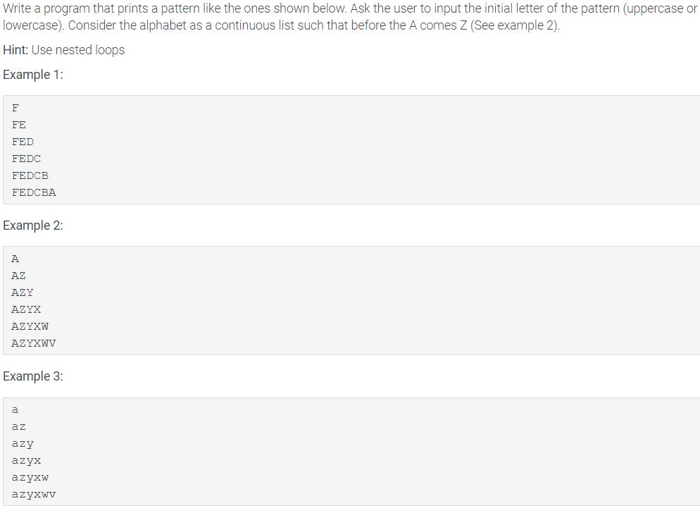 In C: #include int main() { /* Type your code here. */