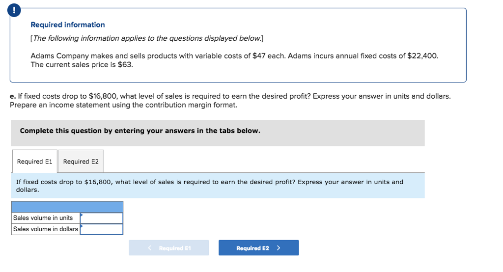 Explain and Show work This is all the information provided for answering