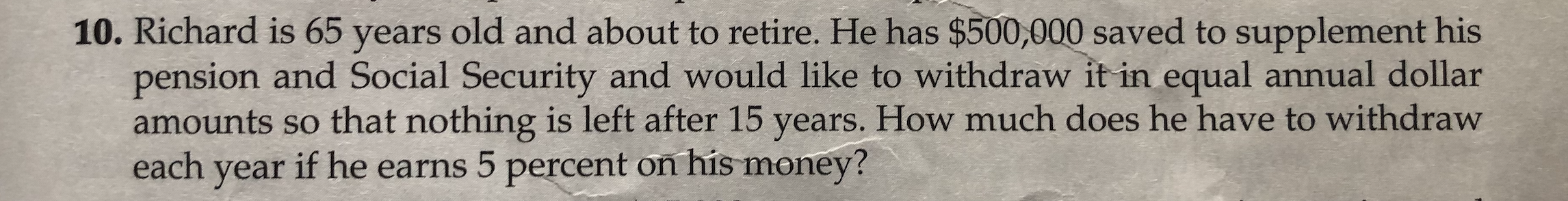 Hi, If you can solve this using EXCEL that would be Amazing.