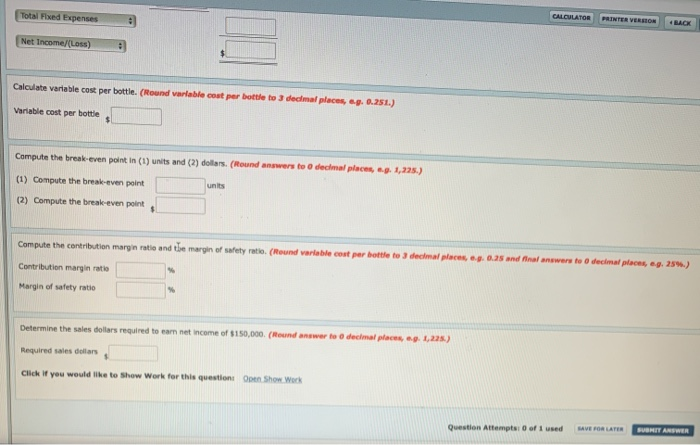 60 cents per 16-ounce bottle to retailers, who charge customers 75 cents