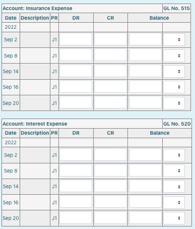 Tour had the following transactions. Do not enter dollar signs or commas