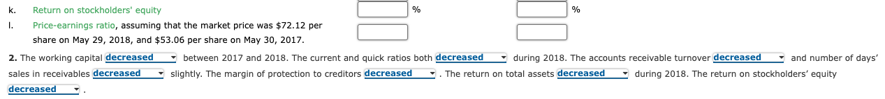 Statement Analysis The financial statements for Nike, Inc., are presented in Appendix