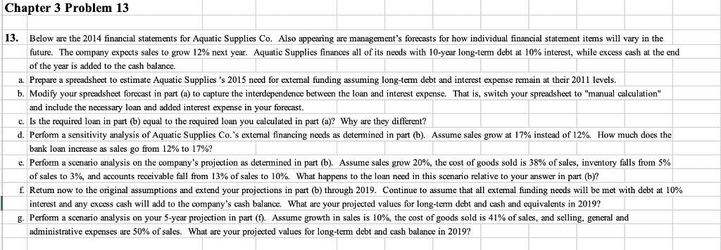 Please answer parts A - G and also show formulas used to