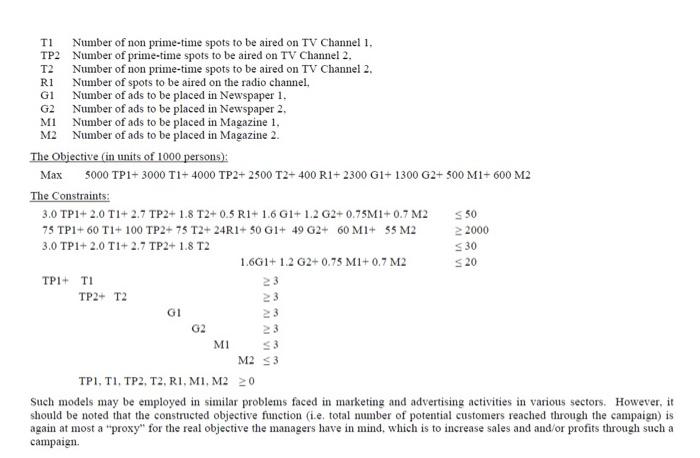 related to this problem and the optimal value be effected, after the