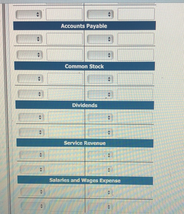 in cash and the balance on account. 8 Performed services on account