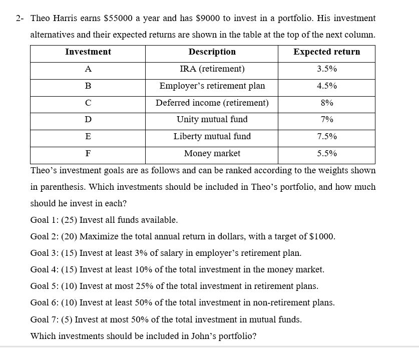  how to solve this problem using excel - SOLVER FUNCTION with