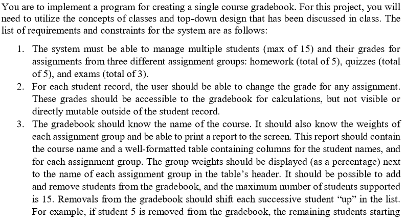 Please Write in C++ with student 6 should be moved up a
