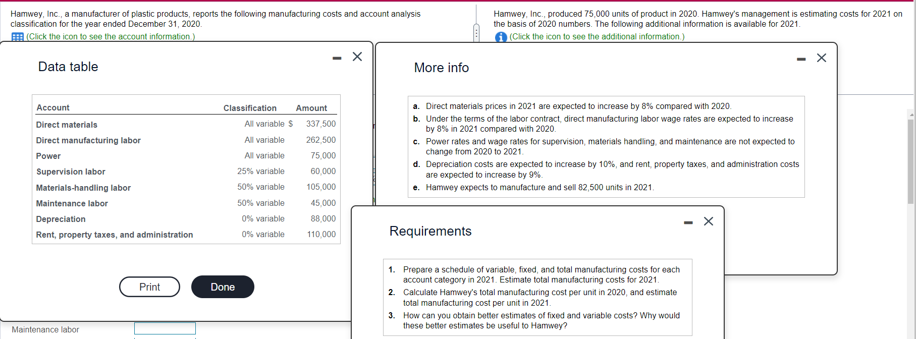  Please help with all three requirements. This is nothing like what