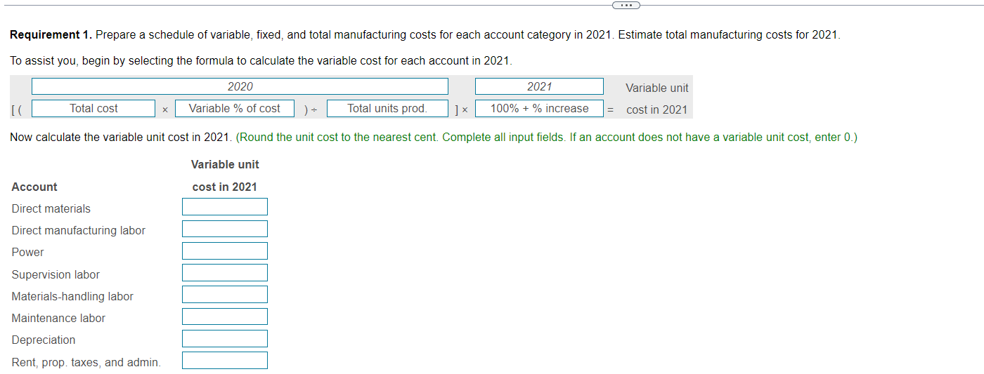 we went over in class. Thank you! Hamwey, Inc., a manufacturer of