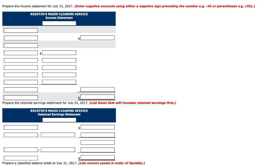 and the bala account. ..... Purchased cleaning supplies for $800 on account