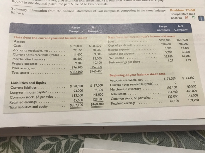  Round t o one decimal place: for part 6, round to