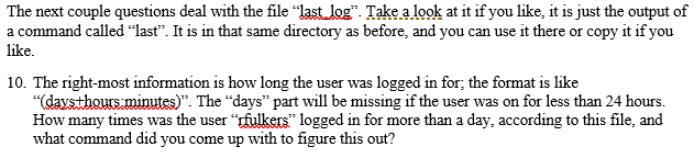 you so much. You have a shell variable named LOGNAME that contains