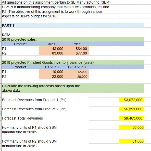 May you help me answer the yellow highlighted questions? All questions