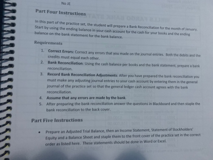 In the general journal record the transaction number, the date, Dr/Cr and