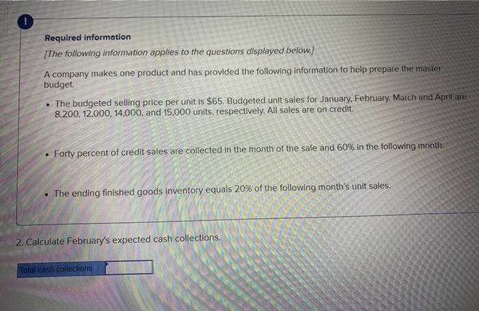 M N O ! Required information The following information applies to the