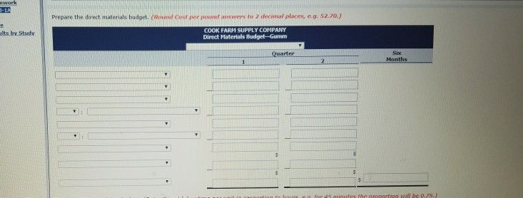 43,800 bags. Selling price is $61 per bag. 3. Desired inventory levels: