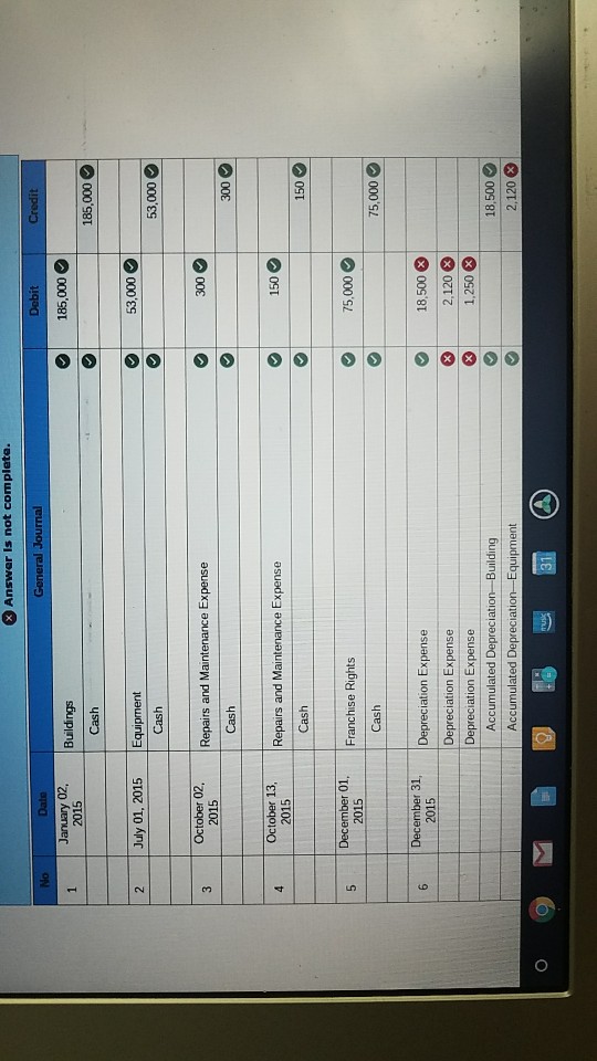 estimated life of 20 years and a residual value of $3,300 Paid