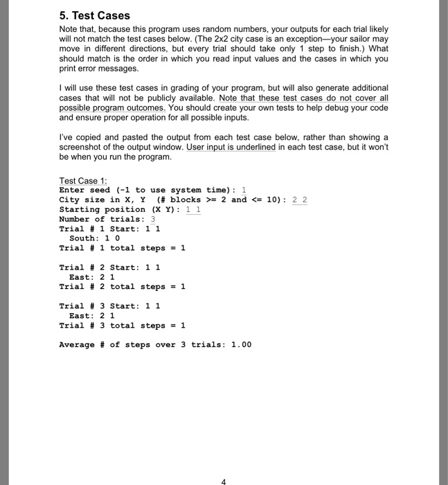long does it take a "drunken sailor who randomly chooses his direction