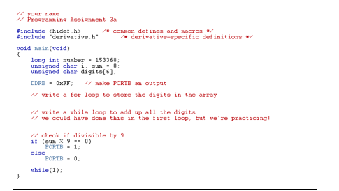 Using C programing An integer n is divisible by 9 if the