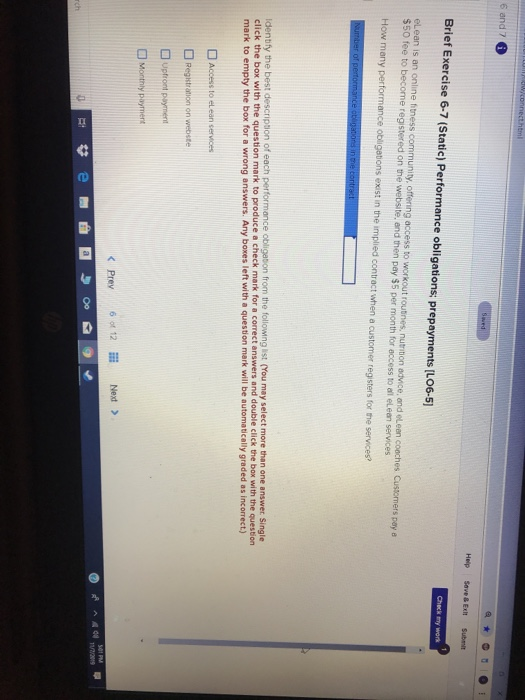  6 and 7 Help Save Edt Subt Brief Exercise 6-7 (Static)