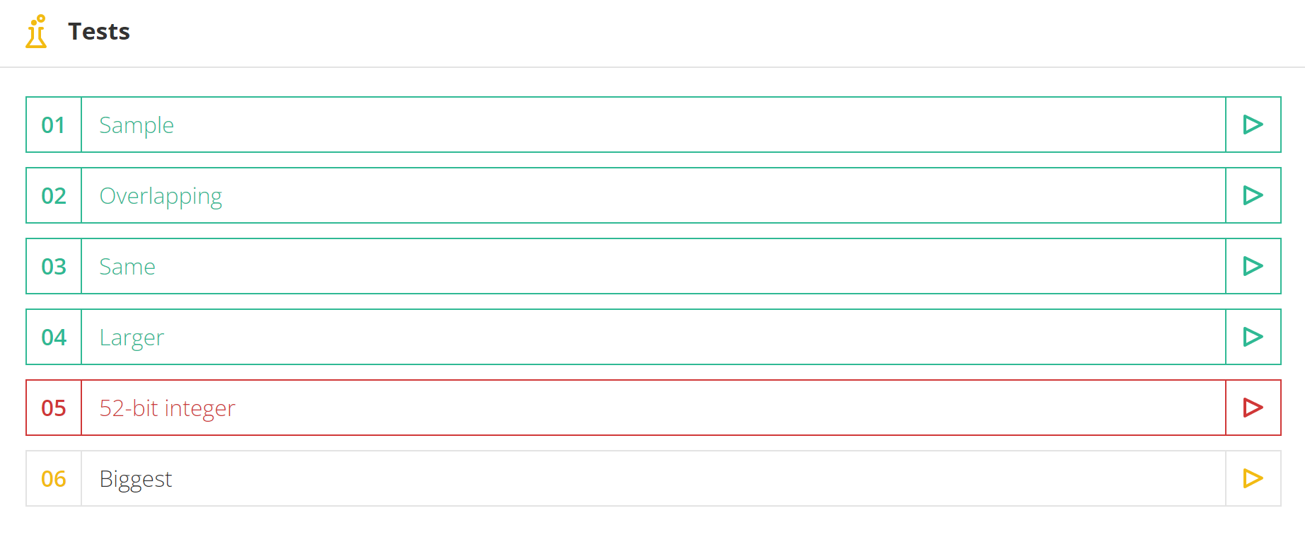 can change the programming language at the top right of the screen.