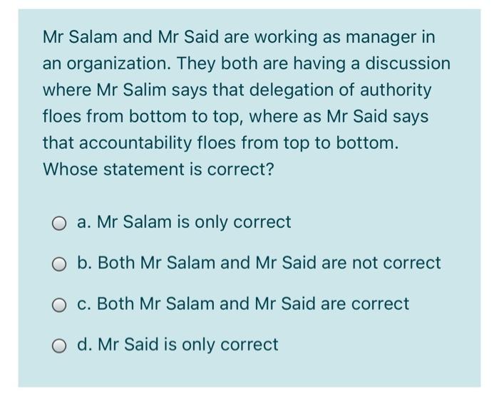  JUST NEED OPTION no need explain NO need for explanation i