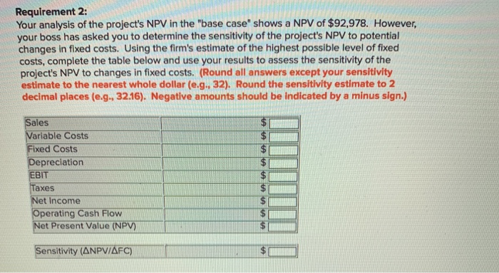 has no salvage value. Depreciation is straight-line to zero. The firm has