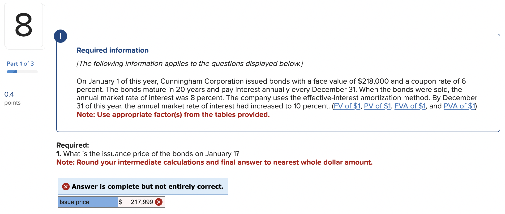  please help explain step by step how you solve for issuance