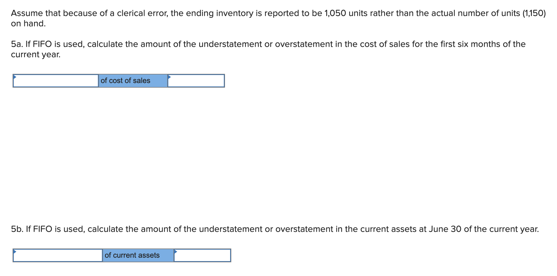 the Effects of Inventory Costing Methods on Financial Statement Elements LO7-2, 7-3