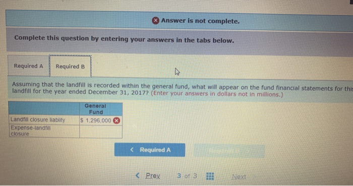on December 31, 2017. The city had initially anticipated closure costs of
